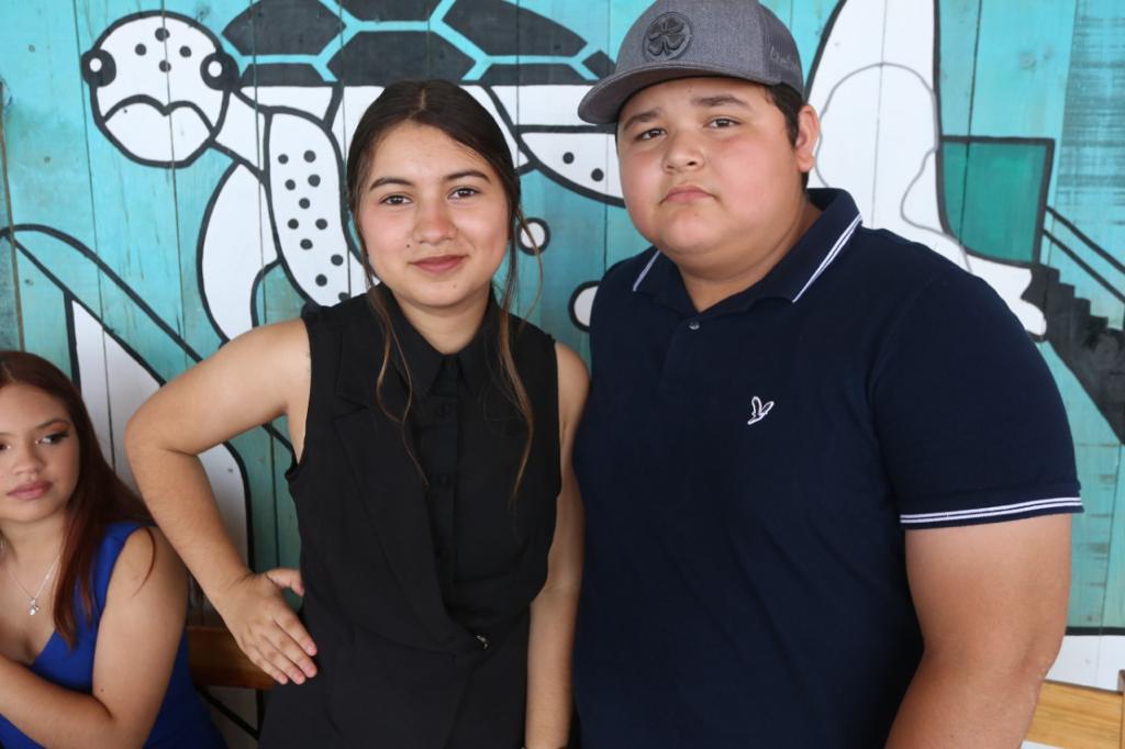 $!Luna Elizabeth Pérez Sarabia y Brayan Eduardo Moreno Quintero.