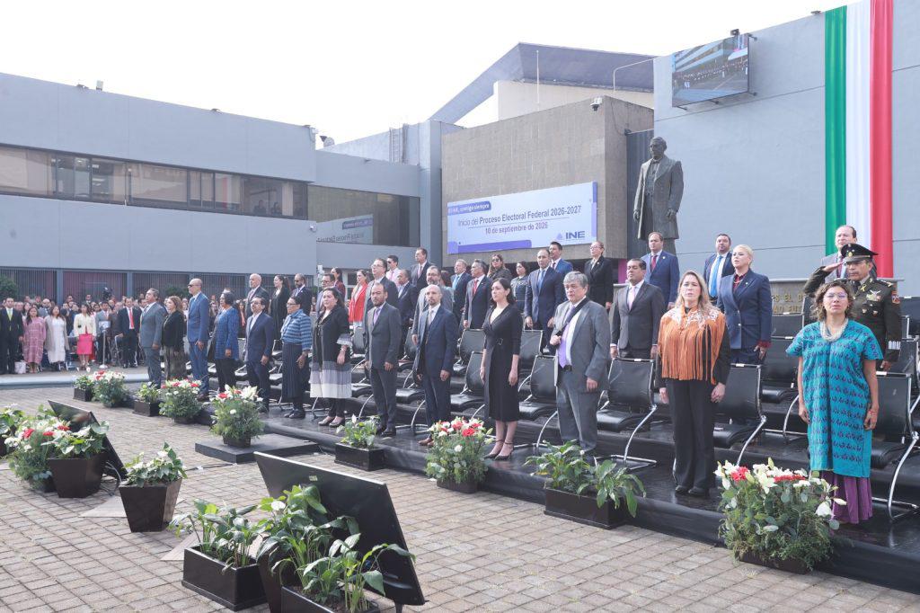 $!INE declara iniciado el proceso electoral 2026-2027