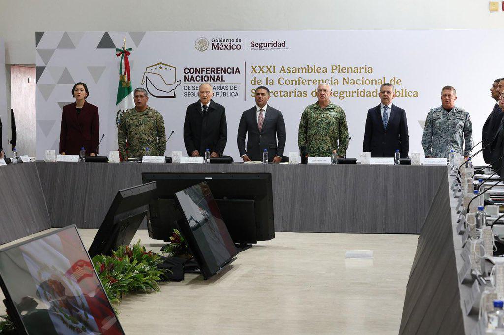 $!Acuerdan secretarios de seguridad fortalecer coordinación y mejorar el servicio a la ciudadanía