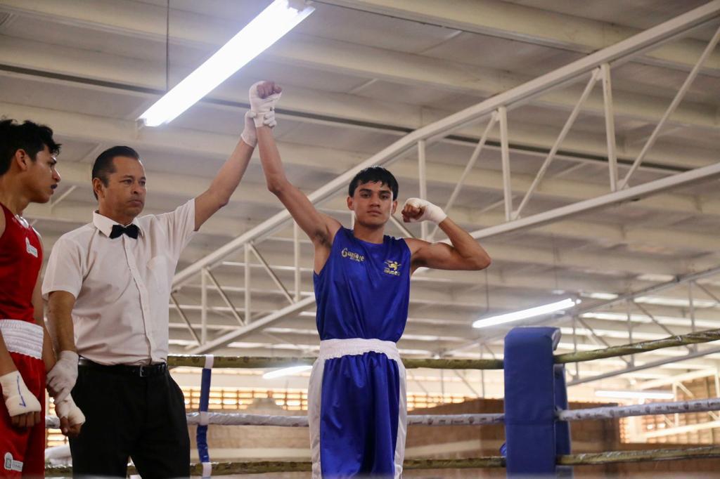 $!El boxeo define a sus finalistas, en etapa estatal de los Juegos Conade