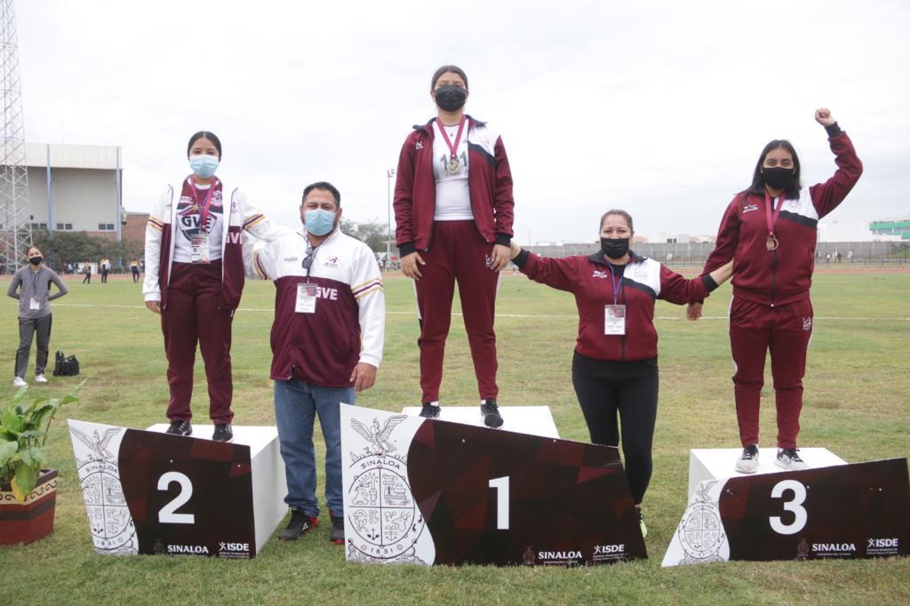 $!Culiacán arrasa en el atletismo estatal de los Juegos Conade