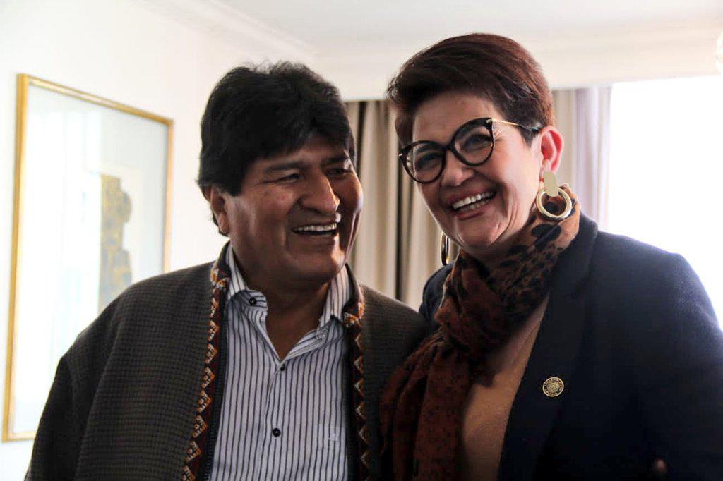 $!Evo Morales, el más auténtico representante de pueblos originarios de América Latina: AMLO