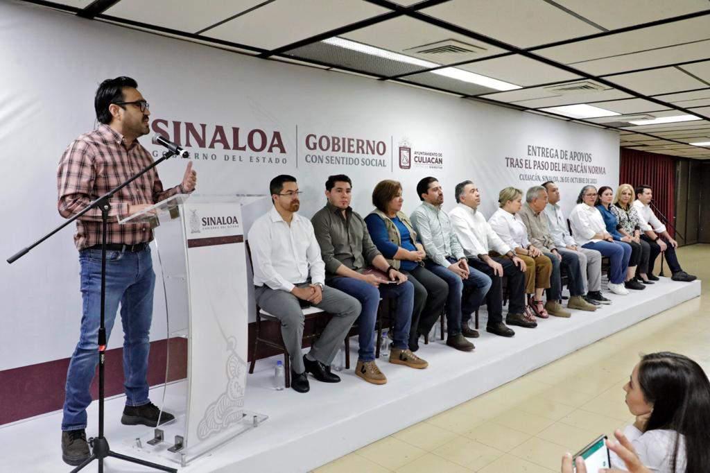 $!Calcula Gobierno de Sinaloa $200 millones en daños de carreteras por ‘Norma’