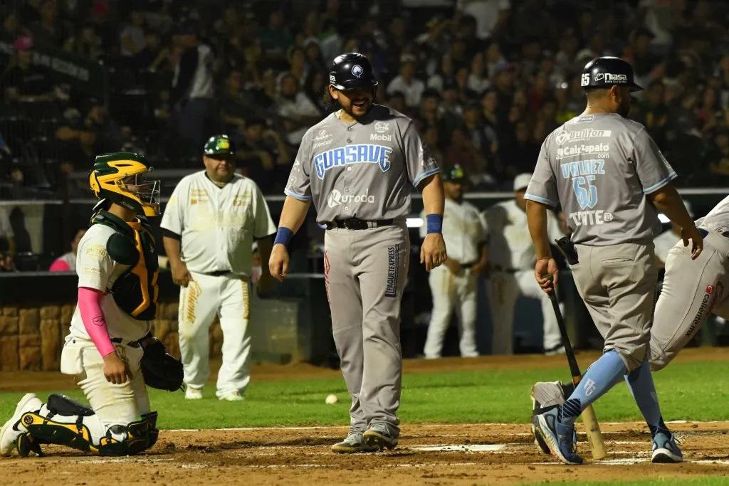 $!Orlando Piña pega grand slam y Algodoneros vence con autoridad a Cañeros