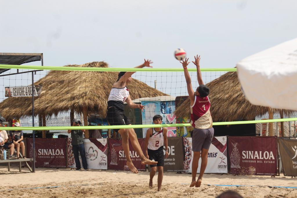 $!Sella Sinaloa cuatro boletos al Nacional de Voleibol de Playa
