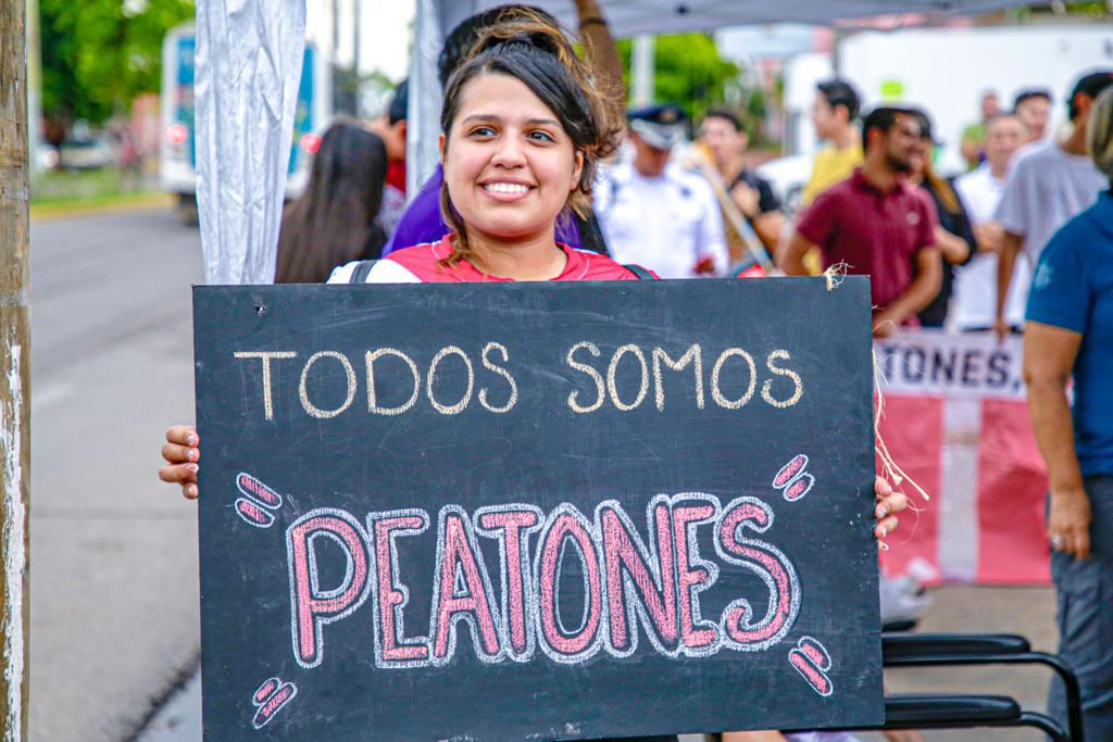 $!Llaman al respeto y la conciencia, en el Día Mundial del Peatón