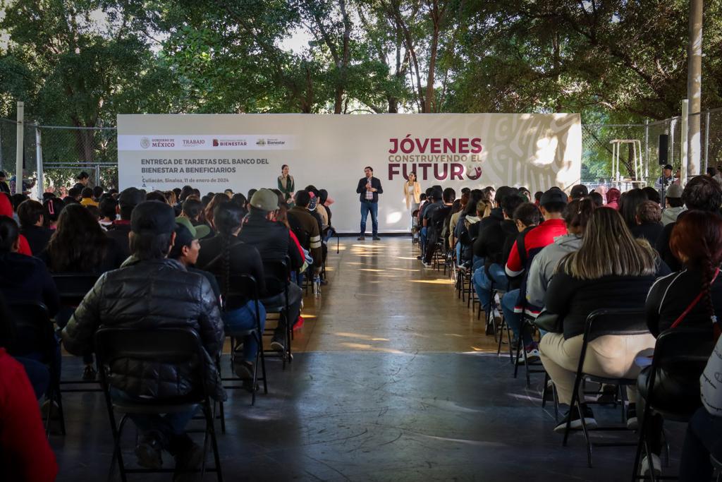 $!Entregarán 2 mil 900 tarjetas en Sinaloa a beneficiarios de Jóvenes Construyendo el Futuro