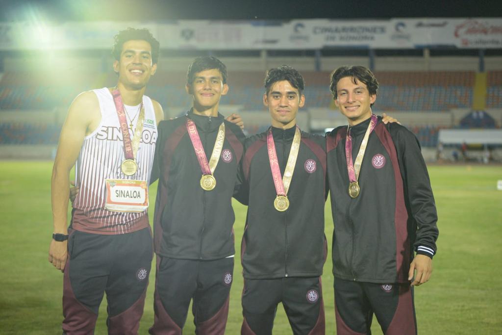 $!Sinaloa suma dos oros y dos platas en atletismo de los Juegos Nacionales Conade
