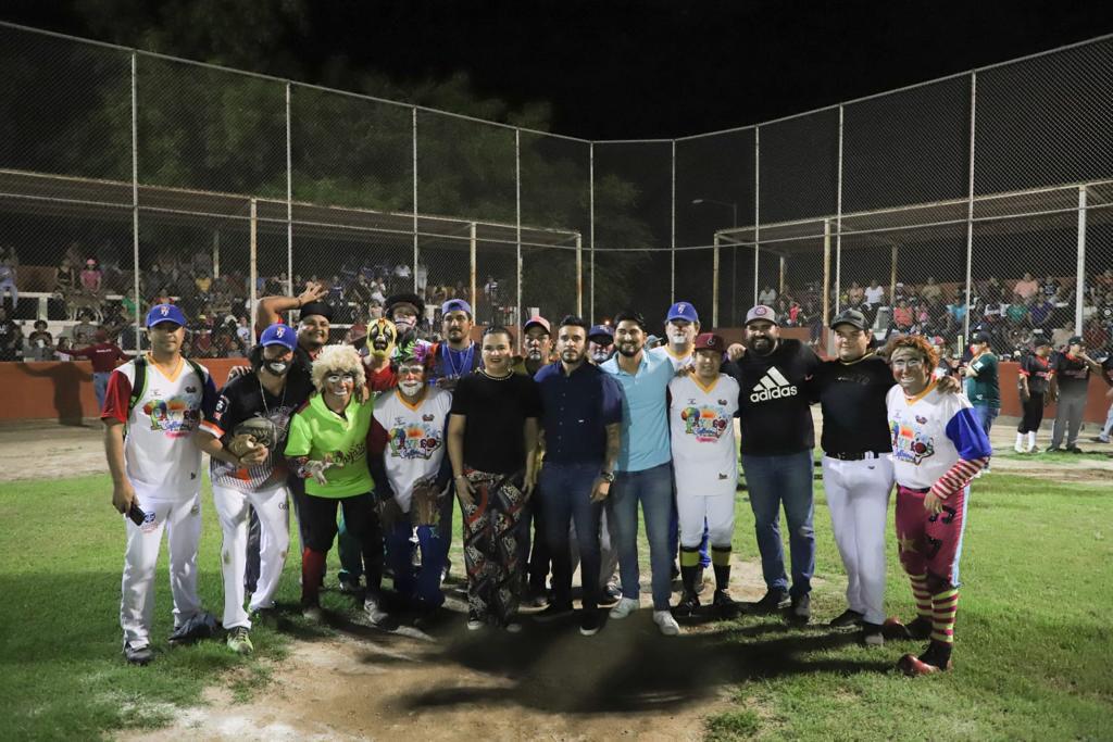 $!Inauguran Liga de Softbol Varonil de Navolato