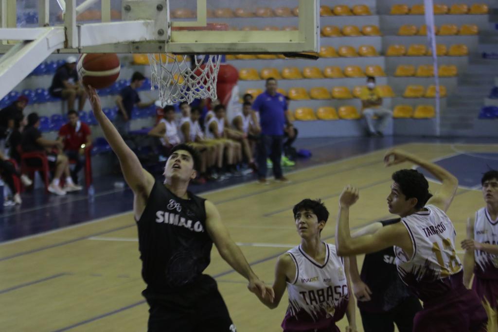 $!Sinaloa sigue en la pelea por los boletos a semifinales de baloncesto de los Juegos Conade