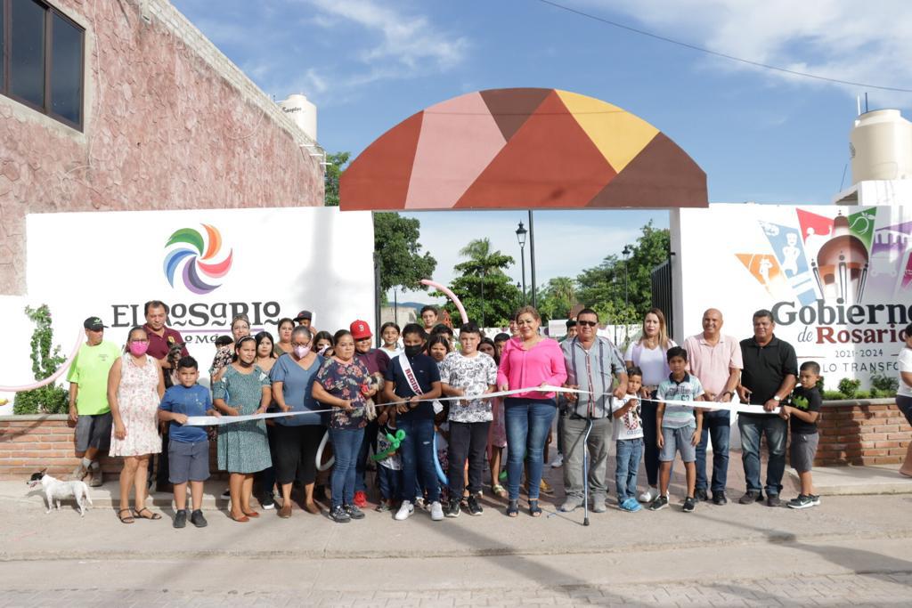 $!Inauguran nuevo parque recreativo en Rosario