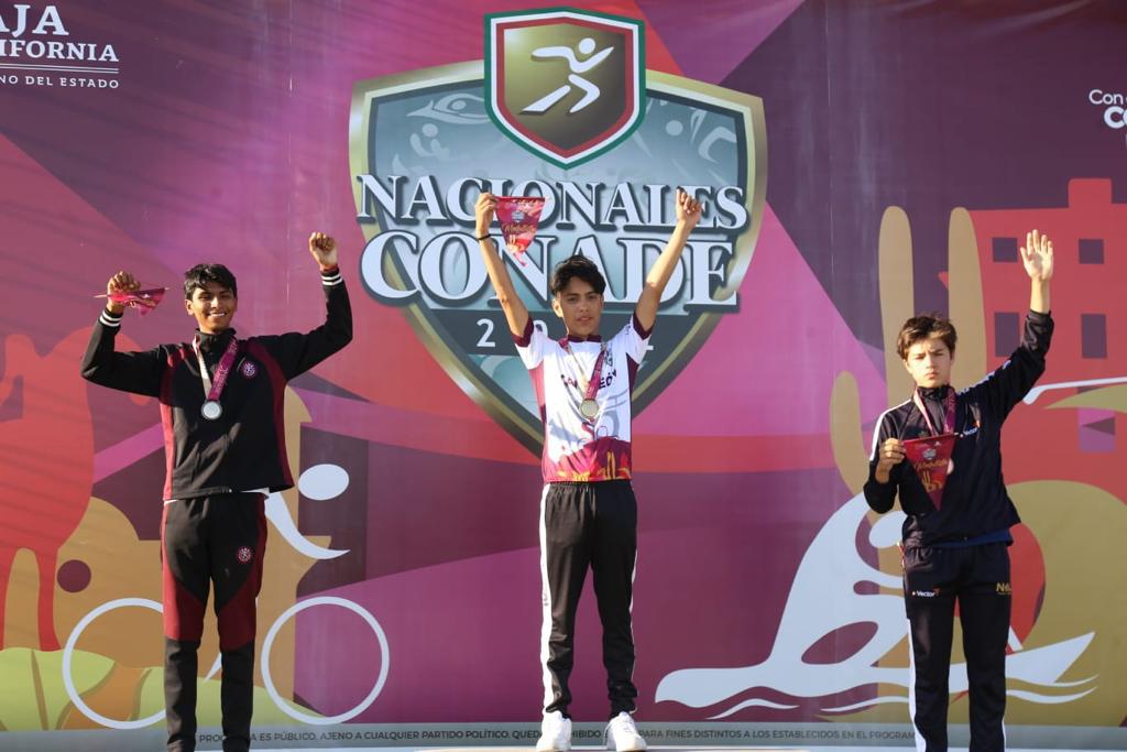 $!Ciclismo da a Sinaloa cinco medallas más en los Juegos Nacionales Conade 2022