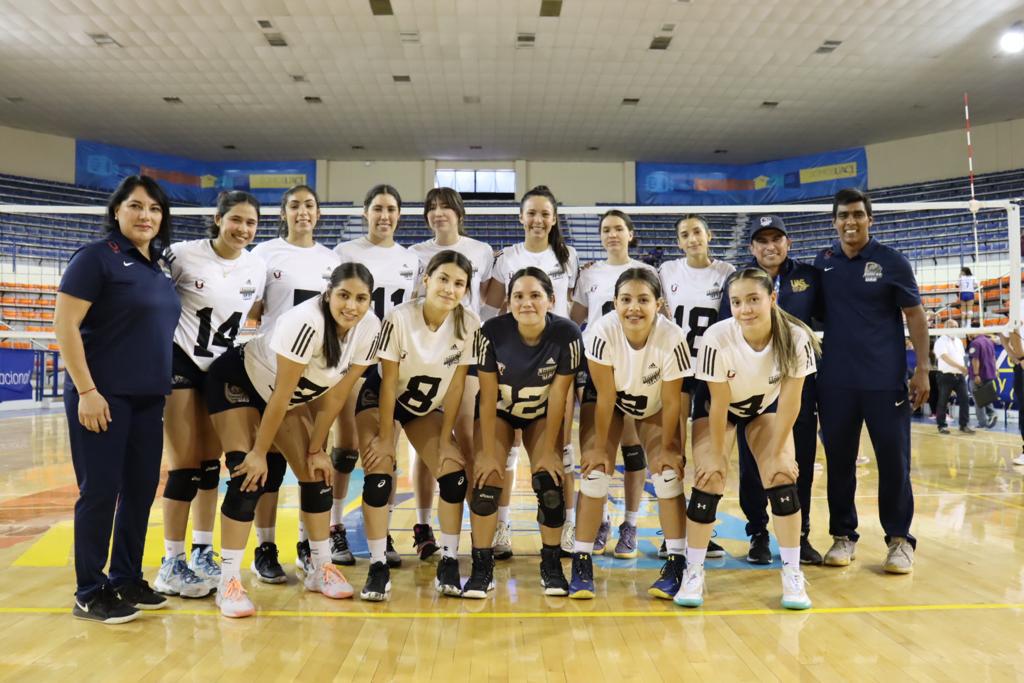 $!Águilas UAS, entre los mejores cuatro del país en voleibol de sala varonil de la Universiada Nacional 2022