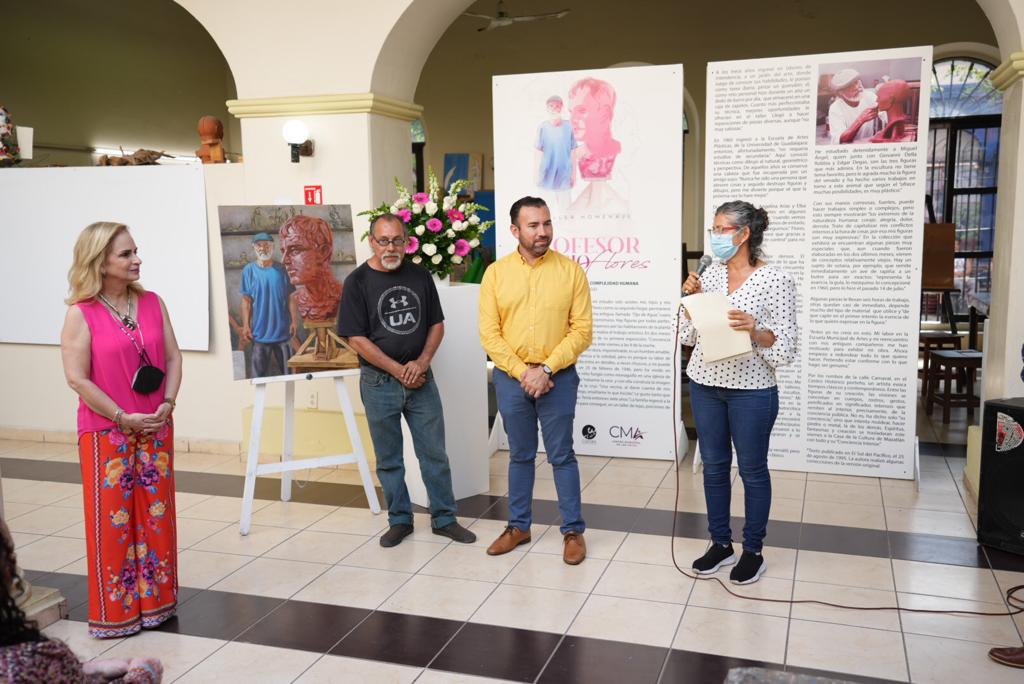 $!Las autoridades del Instituto Municipal de Cultura, Turismo y Arte de Mazatlán inauguraron el evento.