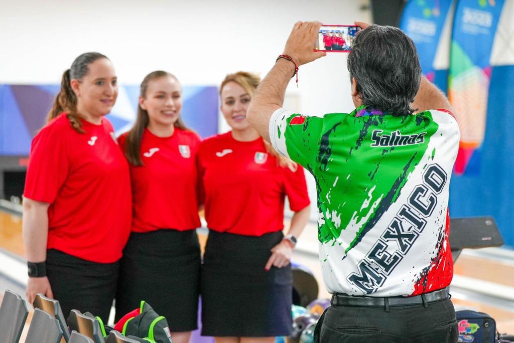$!La sinaloense Lili Robles y México ganan el oro en boliche en San Salvador 2023