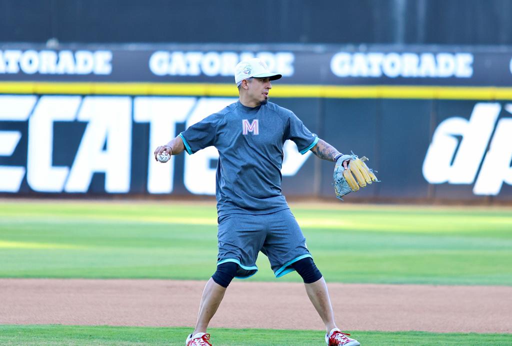 $!Naranjeros de México intensifica prácticas en el ‘Fernando Valenzuela’, de cara a la Serie del Caribe