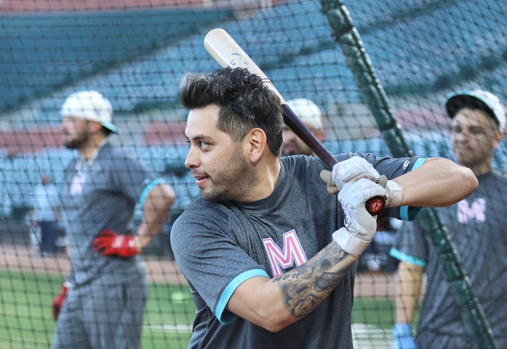 $!Naranjeros de México intensifica prácticas en el ‘Fernando Valenzuela’, de cara a la Serie del Caribe