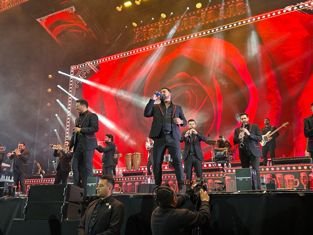 $!Cierra la Banda MS su gira de aniversario en Ciudad de México