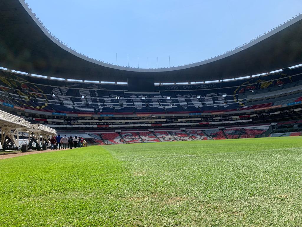 $!Vecinos señalan ‘actividad inusual’ y trabajos en inmediaciones del Estadio Azteca