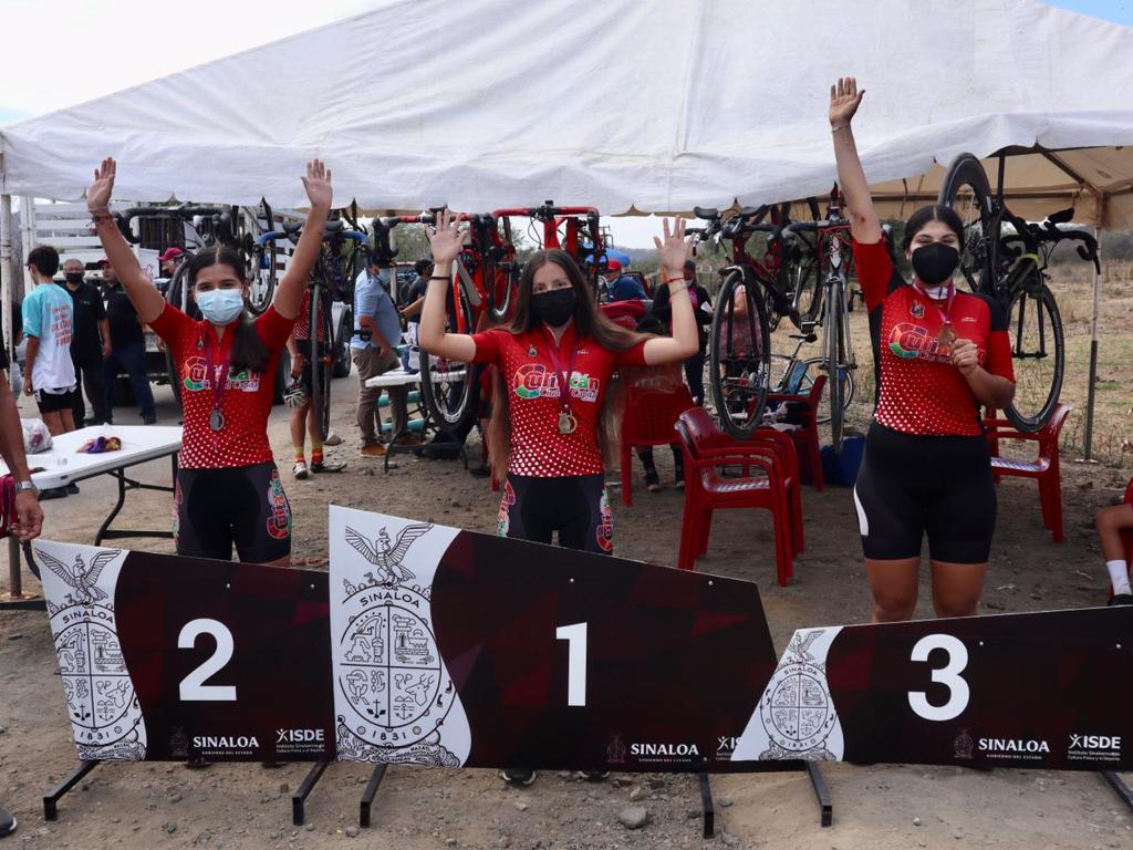 $!Culiacán y Mazatlán son los máximos ganadores en la contrarreloj de los Juegos Conade