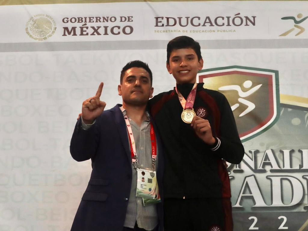 $!Eric Angulo da a Sinaloa su primer oro en el taekwondo de los Juegos Nacionales Conade