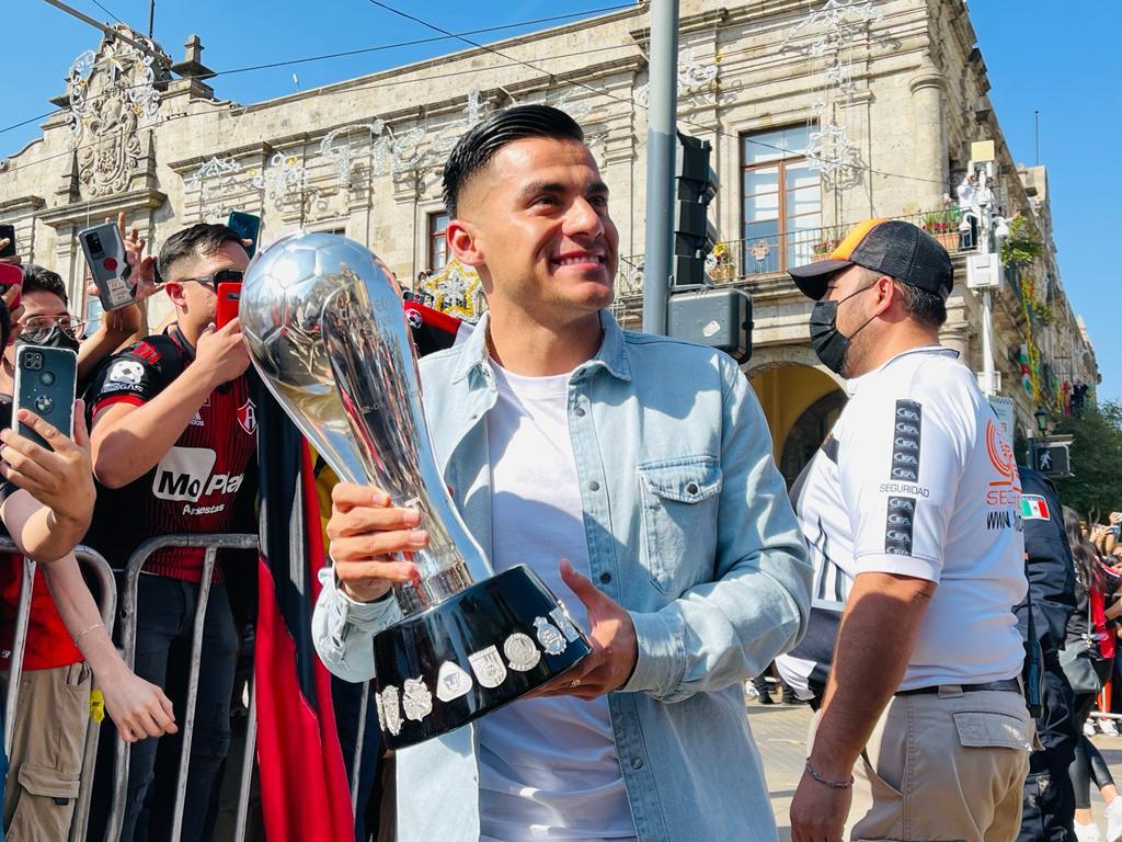 $!Atlas se adueña de Guadalajara con el desfile por el bicampeonato de la Liga MX