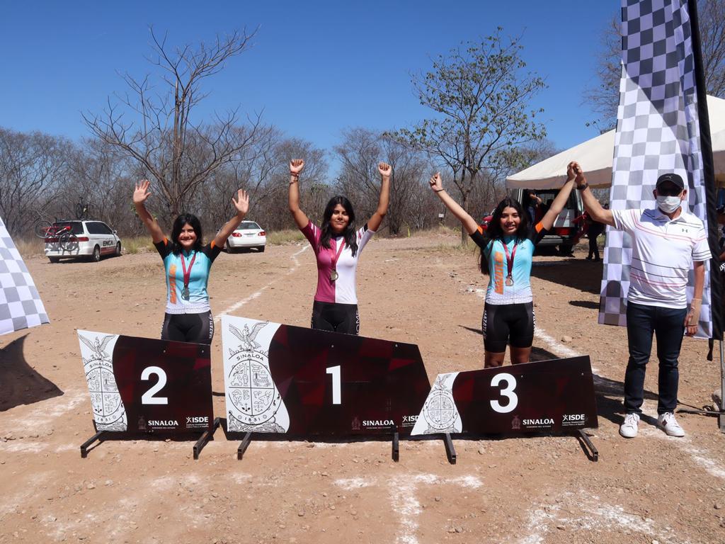 $!Mazatlán, con 8 medallas en el ciclismo de montaña de los Juegos Conade