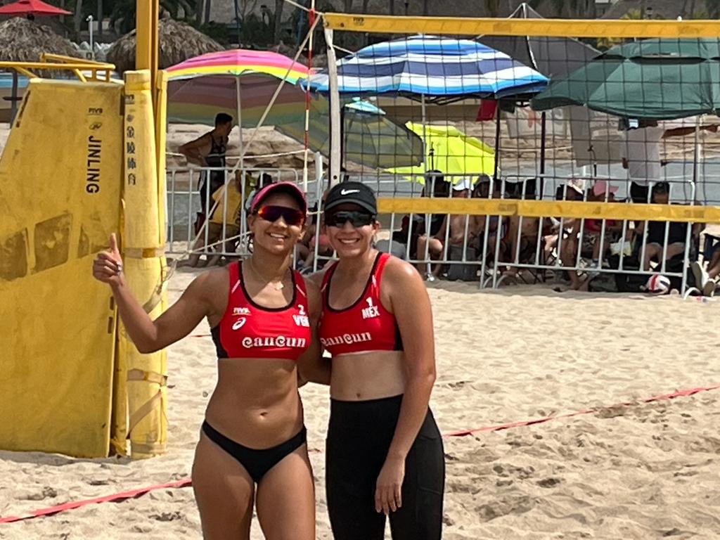 $!Avanzan equipos de Salvador González en Nacional de Voleibol de Playa