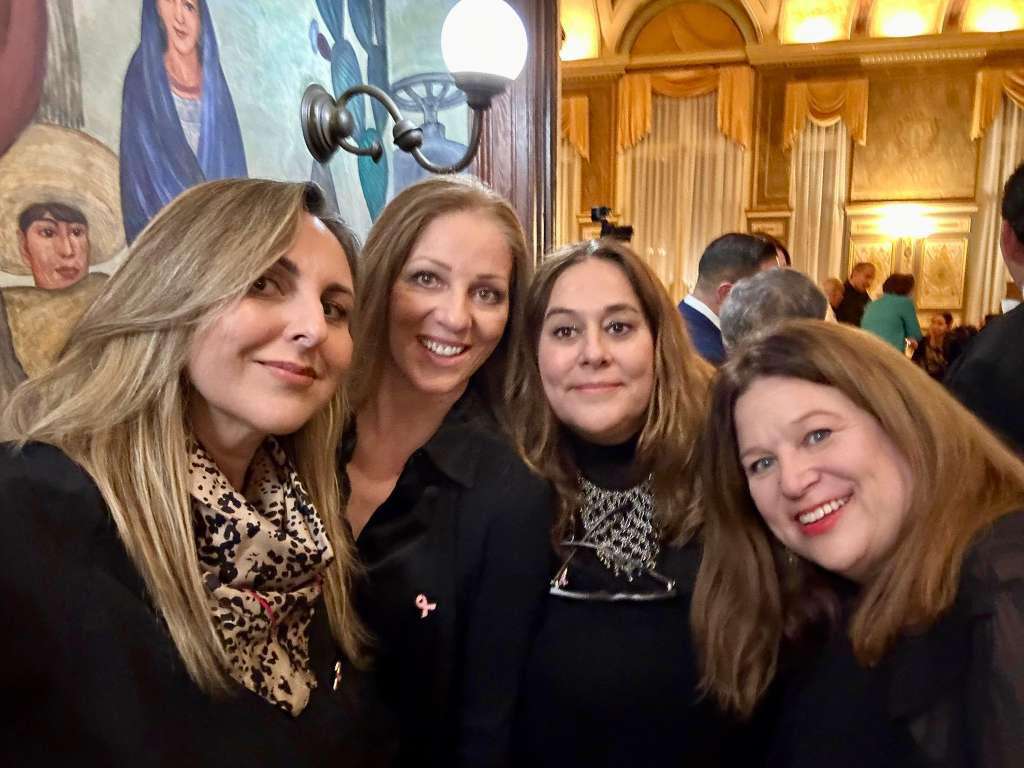 $!Roberta Fregoso, Marta Suárez, Irene Clouthier y Lee Vaughan.