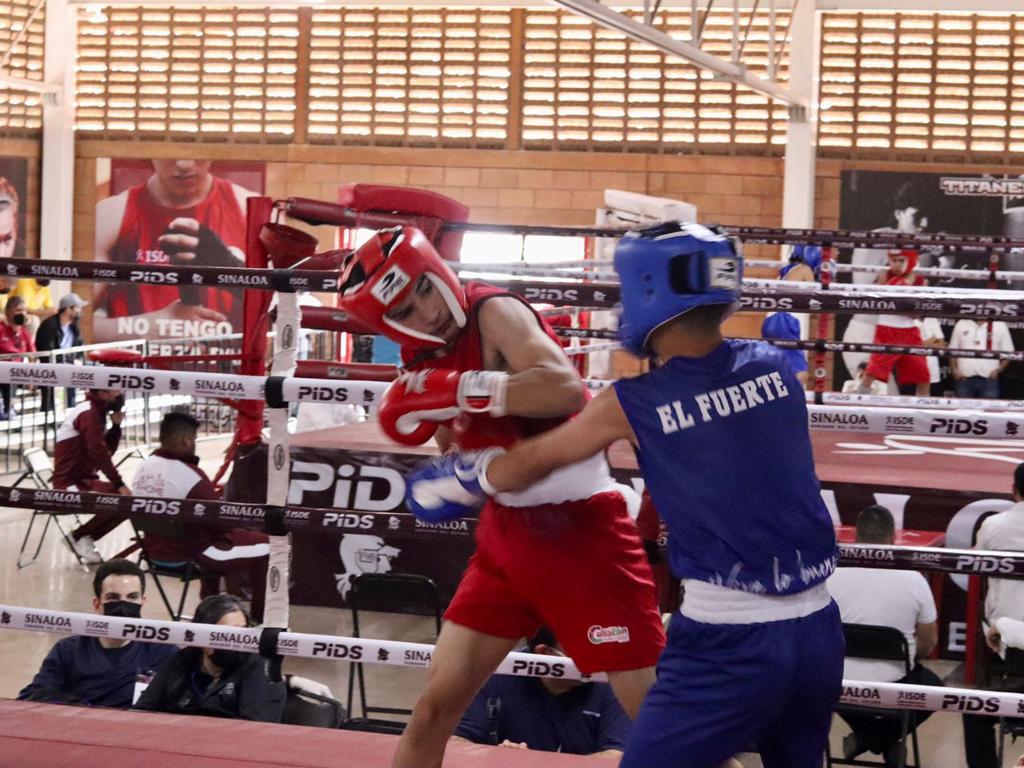 $!Ahome se lleva la jornada preliminar del boxeo en Estatal de los Juegos Conade