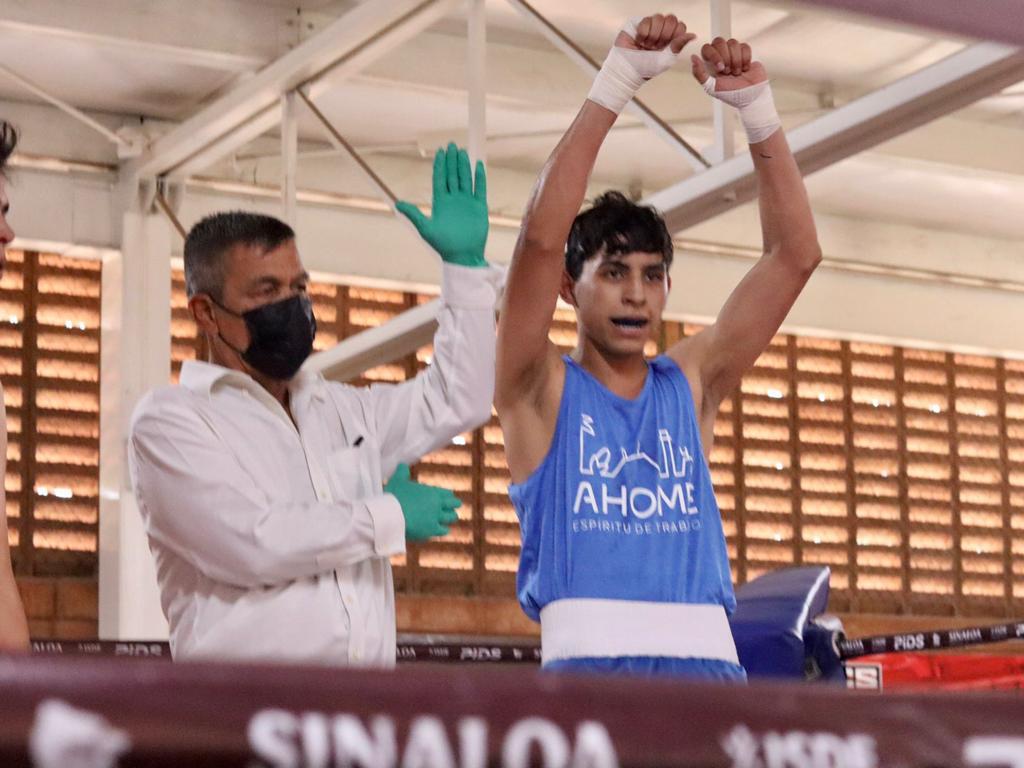 $!Ahome se lleva la jornada preliminar del boxeo en Estatal de los Juegos Conade