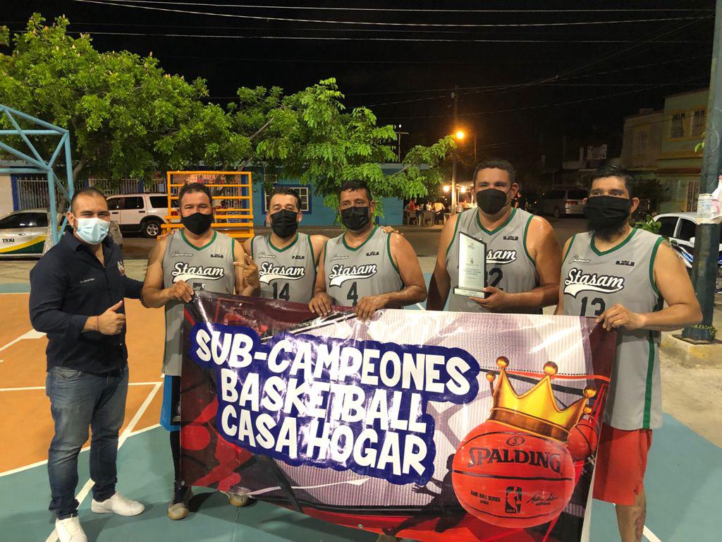 $!Pefobas se corona en el Torneo de Baloncesto de Segunda Fuerza, en Mazatlán