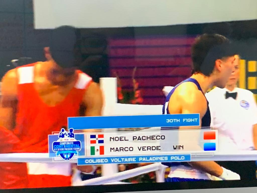 $!Sinaloense Marco Verde avanza en el Campeonato Continental Elite de Boxeo de Guayaquil