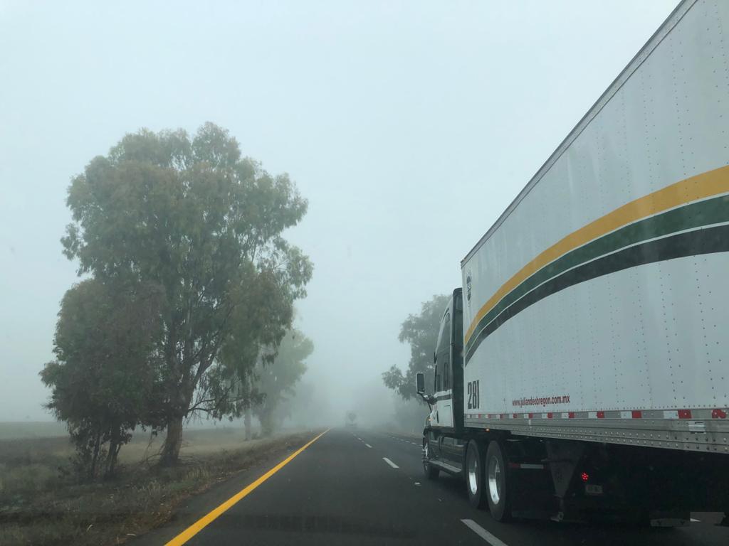 $!Cubre neblina kilómetros de la autopista entre Culiacán y Elota
