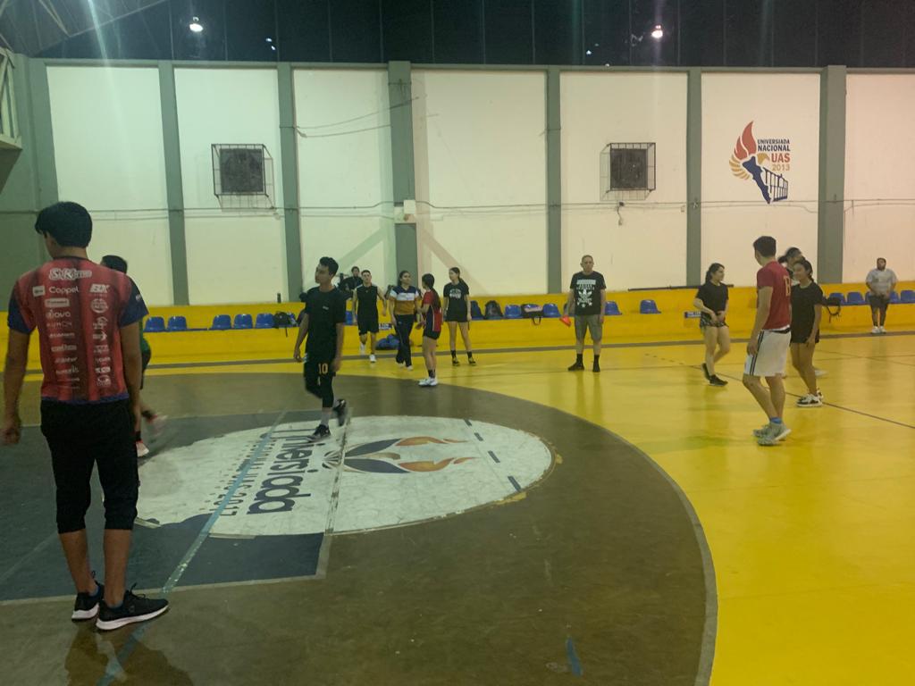 $!Selección de handball de la UAS con expectativas de clasificar a la Universiada Nacional