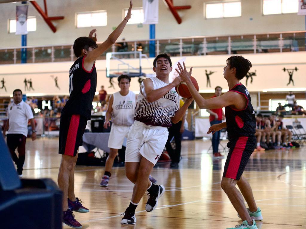 $!Sinaloa arranca con tres triunfos el baloncesto de los Juegos Nacionales Conade