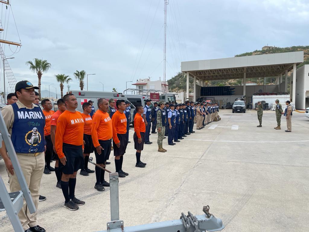 $!Implementan Plan Marina de apoyo a BCS, Sinaloa y Sonora, ante los efectos de ‘Norma’
