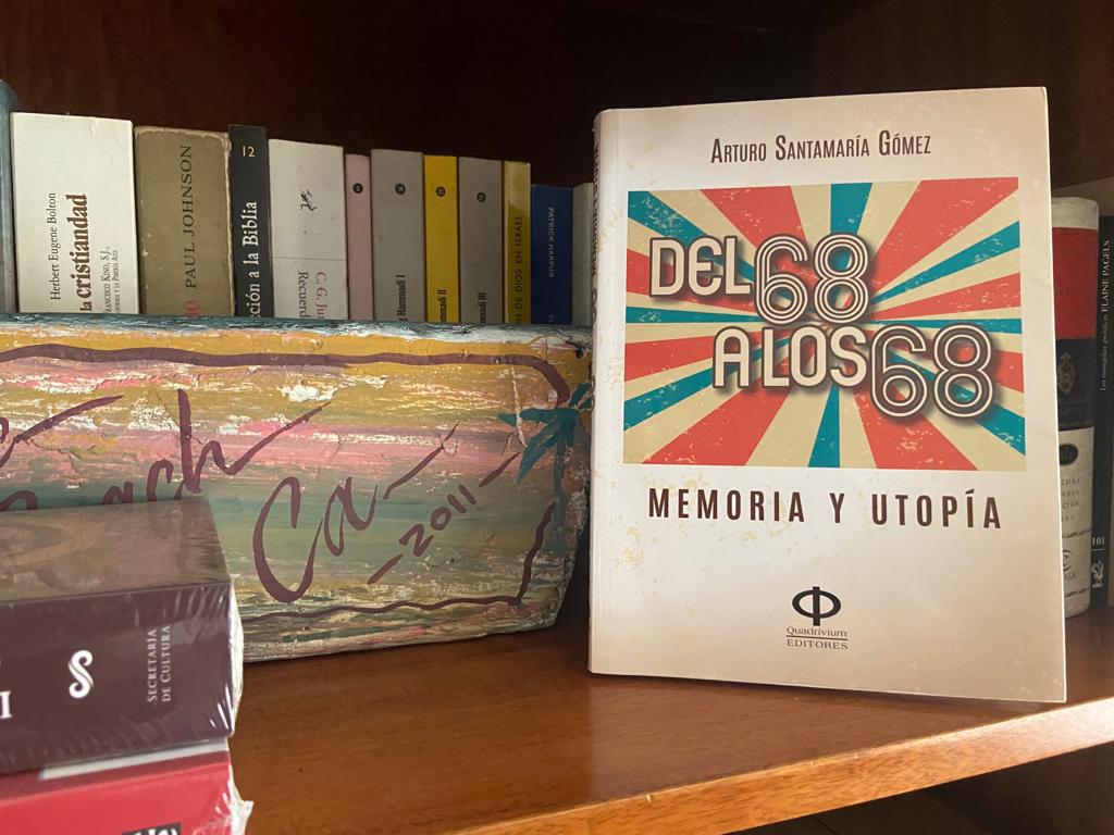 $!Este jueves, revive Arturo Santamaría la izquierda que no fue en la presentación de su novela en Culiacán