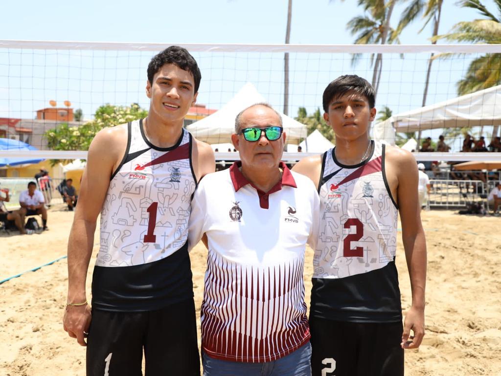 $!El voleibol de playa sinaloense sigue con equipo completo en Nacionales Conade