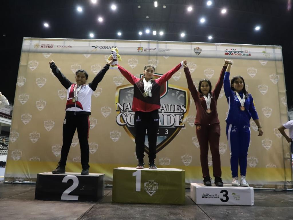 $!Yamileth Rivas levanta dos oros y una plata en Nacionales Conade