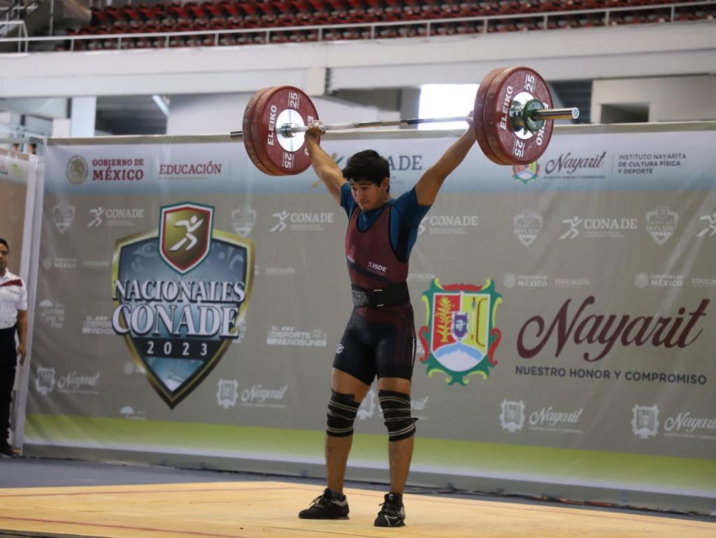 $!Roberto Cruz aporta el séptimo oro para Sinaloa en pesas