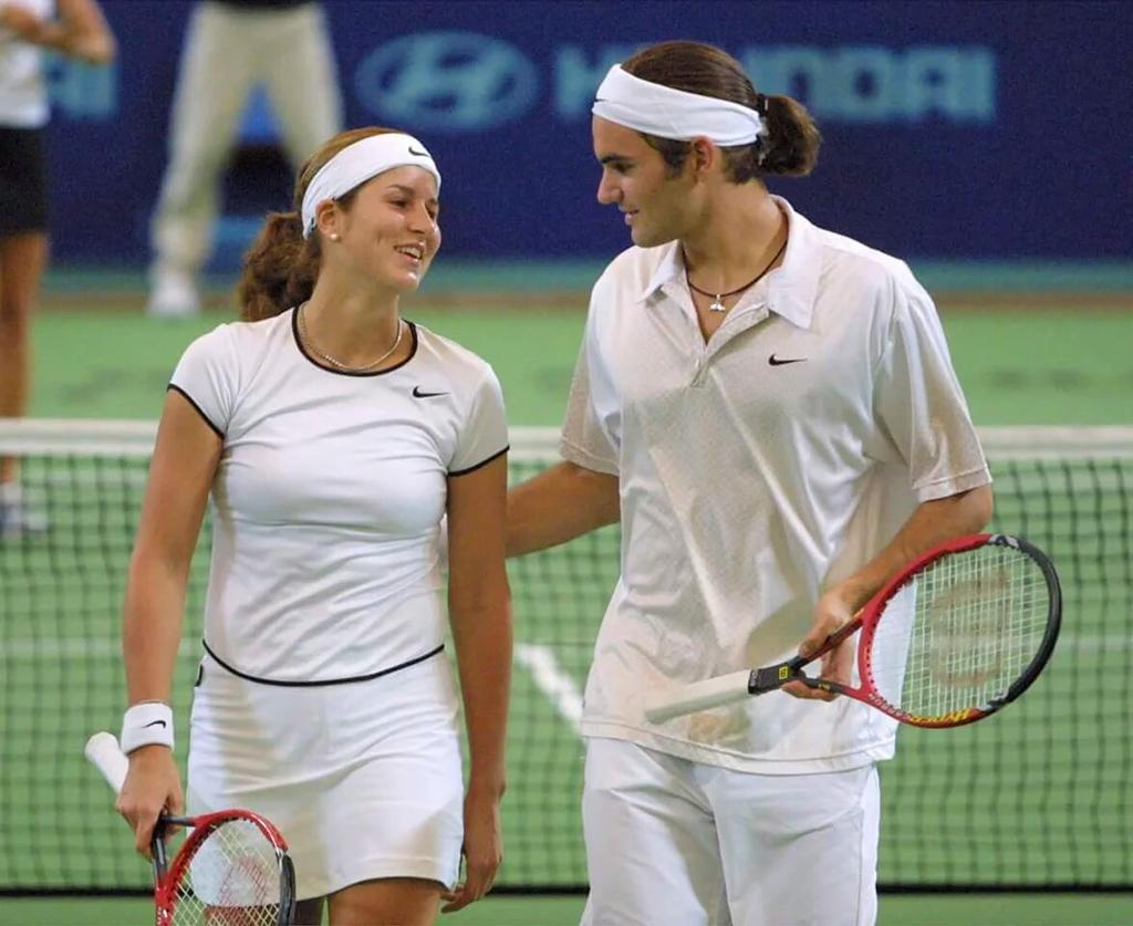$!Roger Federer y Mirka Vavrinek se conocieron en los Juegos Olímpicos de Sidney.