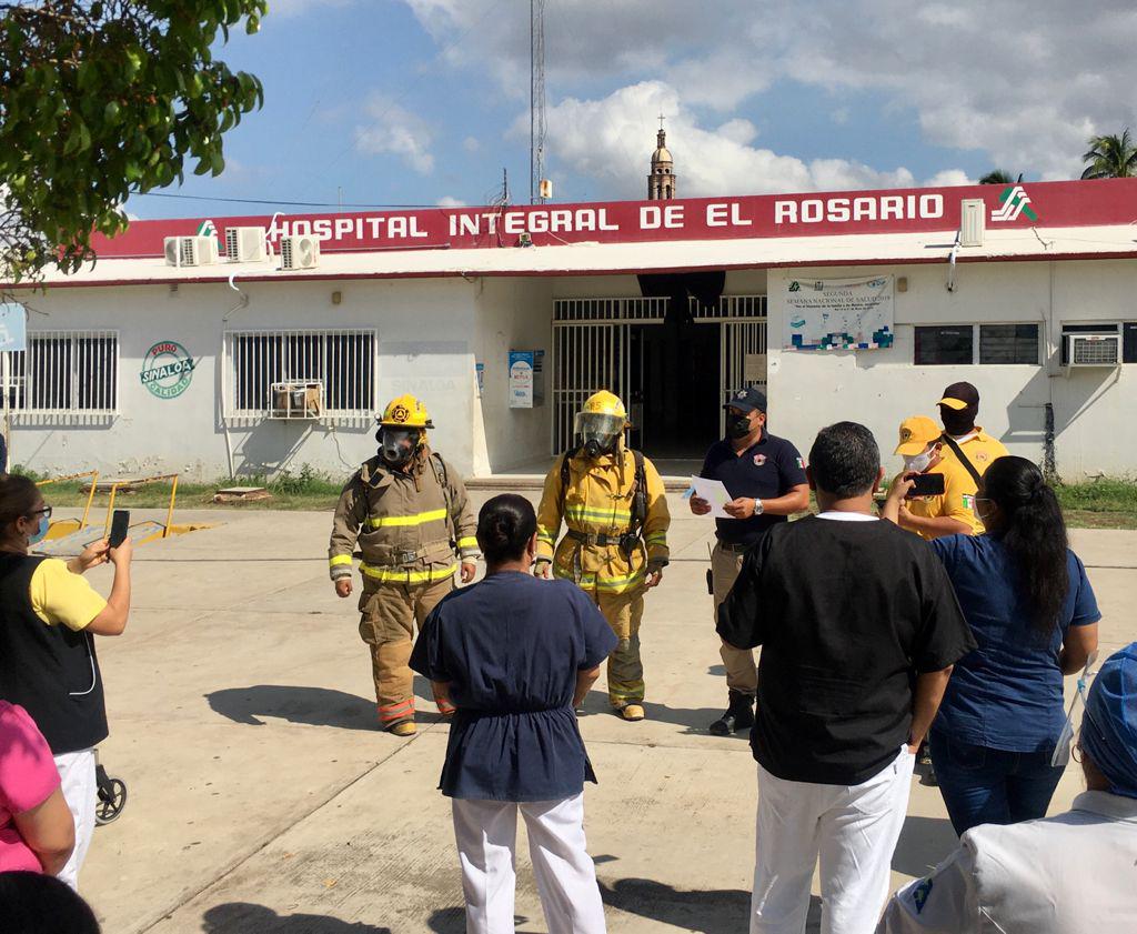 $!En Rosario, Cruz Roja, Protección Civil y Hospital Integral participan en el primer simulacro nacional