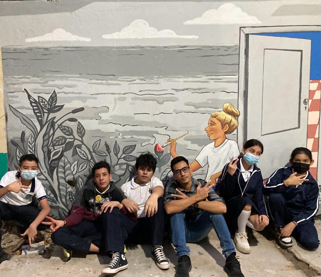 $!Estudiantes de secundaria en Culiacán dejan su legado en murales