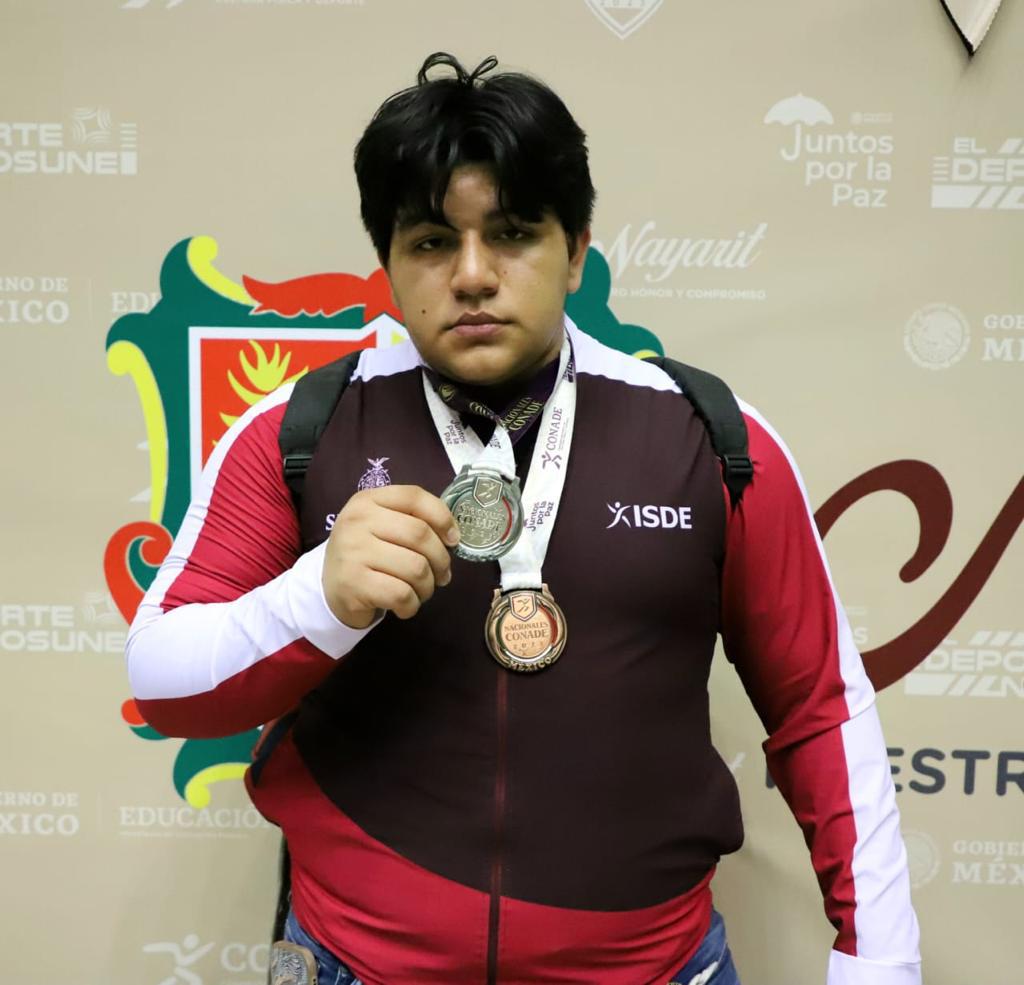 $!Roberto Cruz aporta el séptimo oro para Sinaloa en pesas