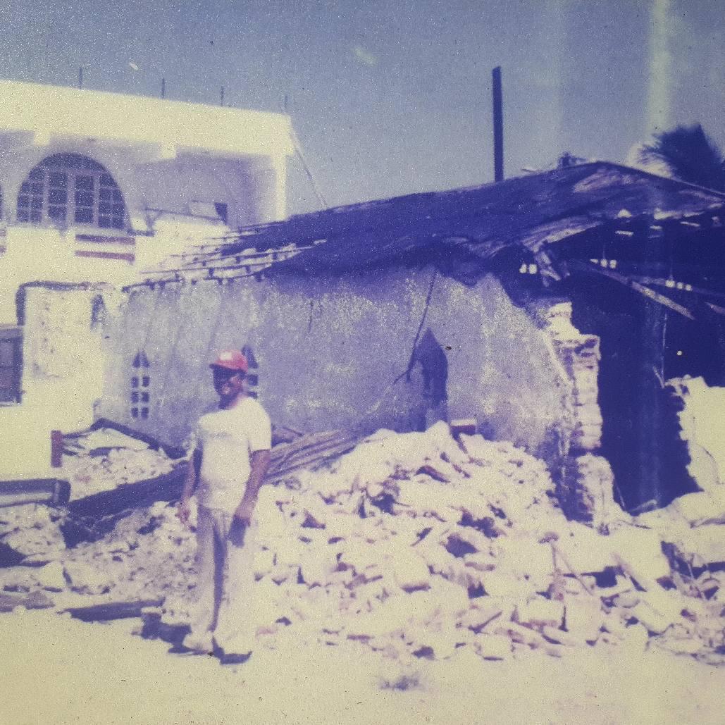 $!Así inicio la edificación del templo de Fátima, en la Colonia Montuosa.