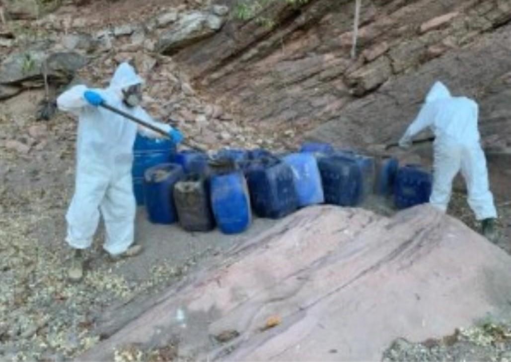 $!Desmantelan 11 laboratorios clandestinos en Culiacán y Cosalá