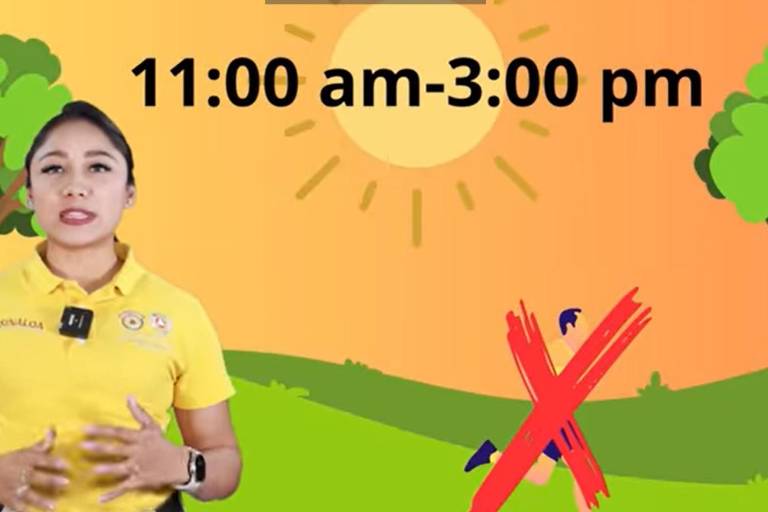 Llaman a evitar golpes de calor no exponiéndose al sol en horas fuertes