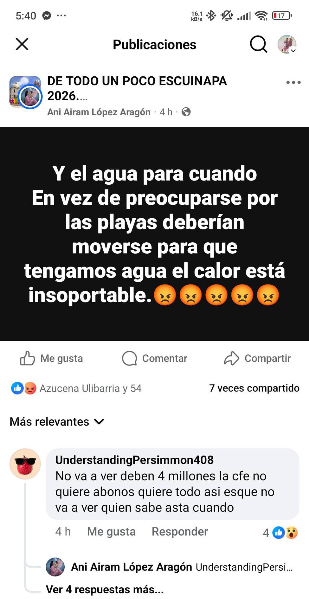 $!Advierten ciudadanos en redes sociales boicotear Fiestas del Mar de Las Cabras si continúa Escuinapa sin agua potable
