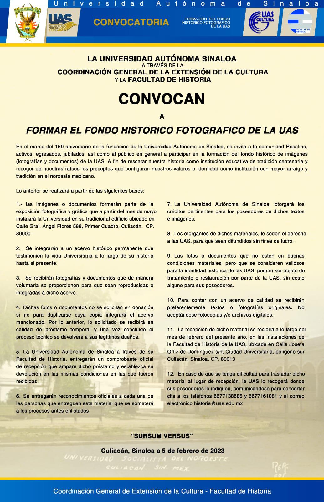 $!Convocan a participar en la formación del Fondo Fotográfico